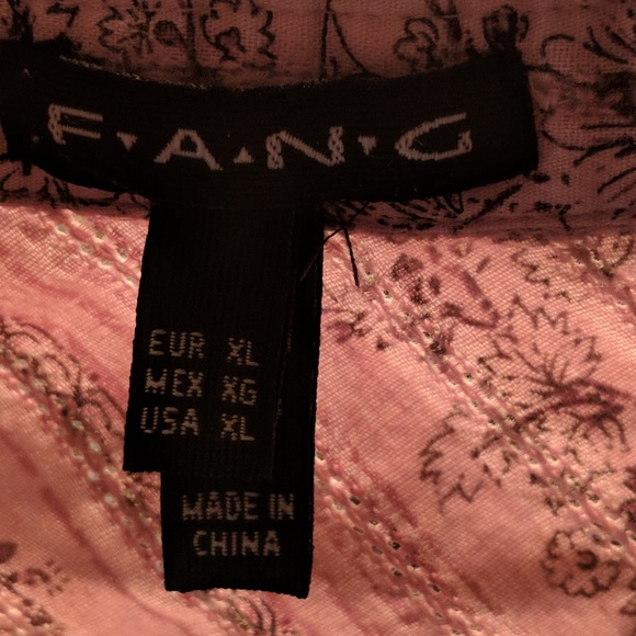 Junior's 3/4 sleeve western style blouse - Picture 3 of 8